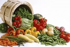 Foods in the treatment of prostatitis