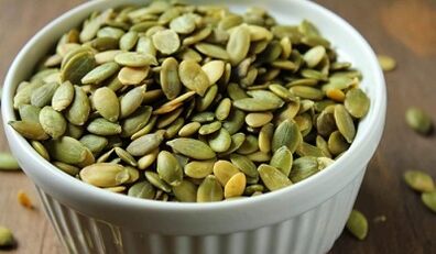 Prostatitis treatment with pumpkin seeds