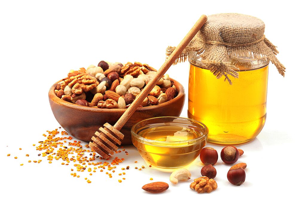 Honey and nuts