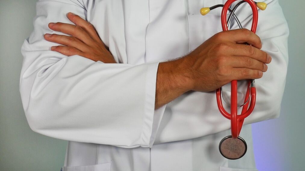 The symptoms of prostatitis are determined by a doctor.