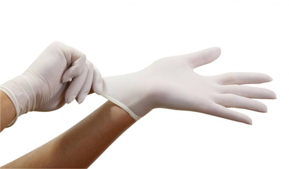 Before performing a prostate massage, it is necessary to use medical gloves. 