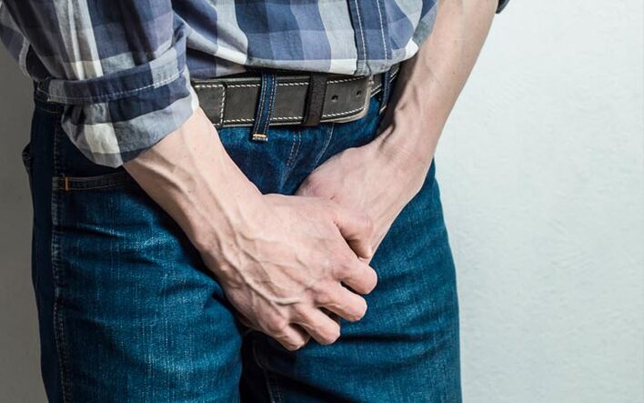 Pulling pain in the crotch